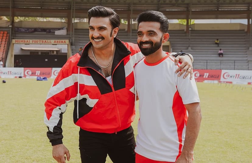 Ranveer Singh Ajinkya Rahane 