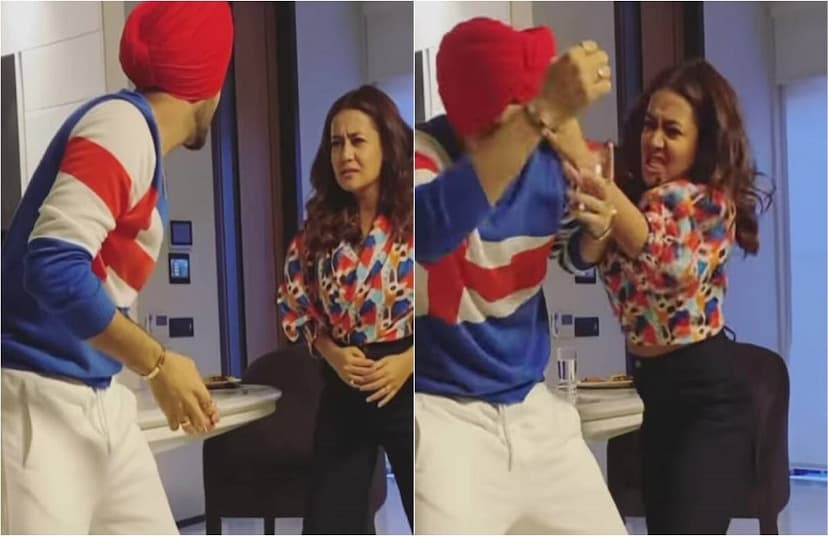 Neha Kakkar Rohanpreet Singh fight 