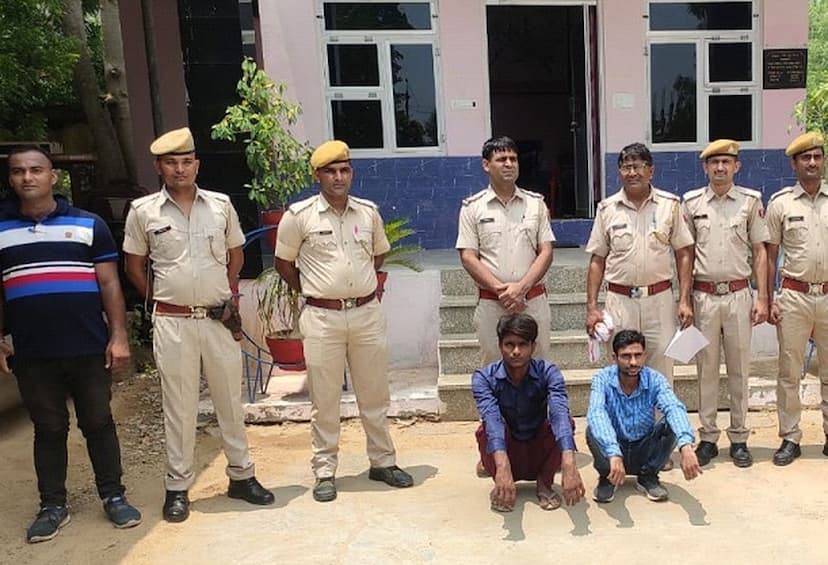 जैन तीर्थ नगरी में वारदात से पहले ही पुलिस ने दबोच लिए हथियारबंद बदमाश