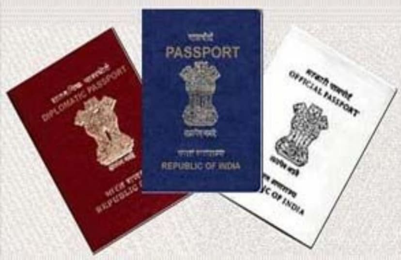 Reason behind blue white and maroon passport in India