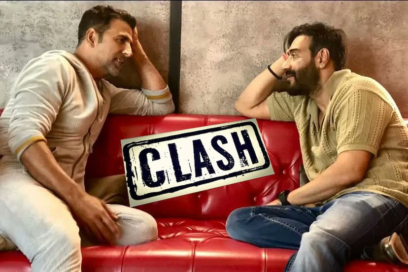 Akshay Kumar Film Ram Setu Clash With Ajay Devgn Film Thank God