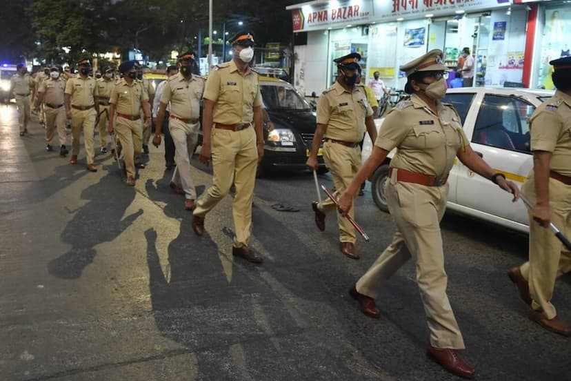 New Year celebration in Mumbai Police