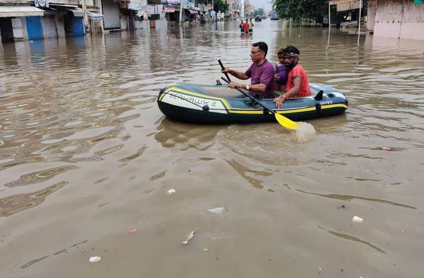 heavy rain in rajasthan