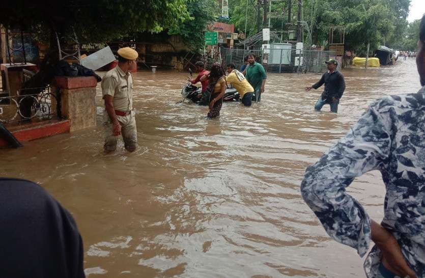 heavy rain in rajasthan