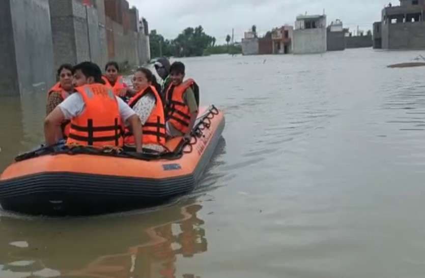 heavy rain in rajasthan