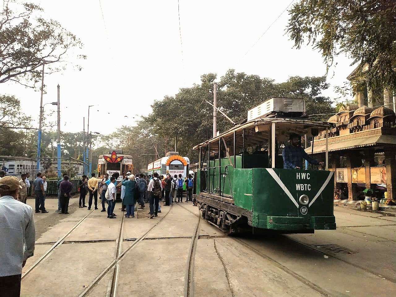 150 years of celebration: A memorable 'travel' of decorated old trams