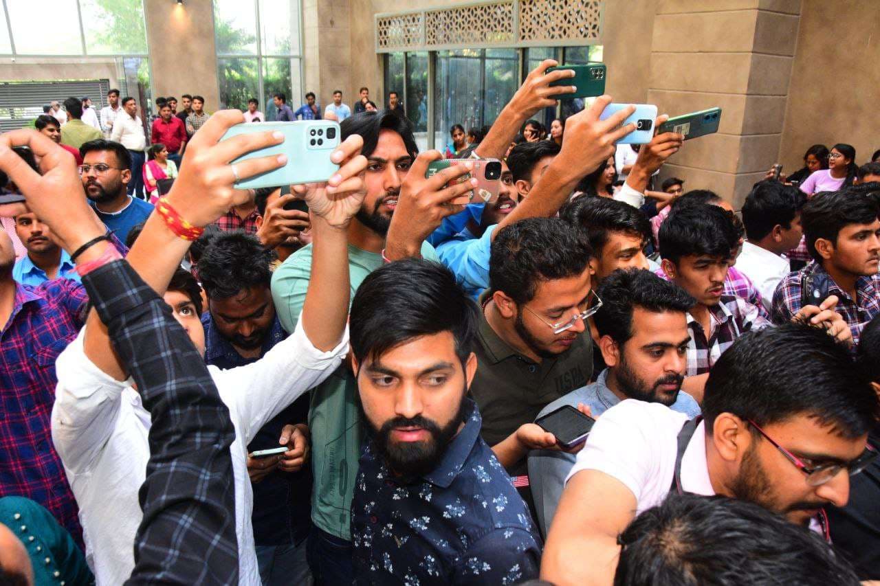 Ajay Devgan reached Patrika office for the promotion of film Bhola, see photos