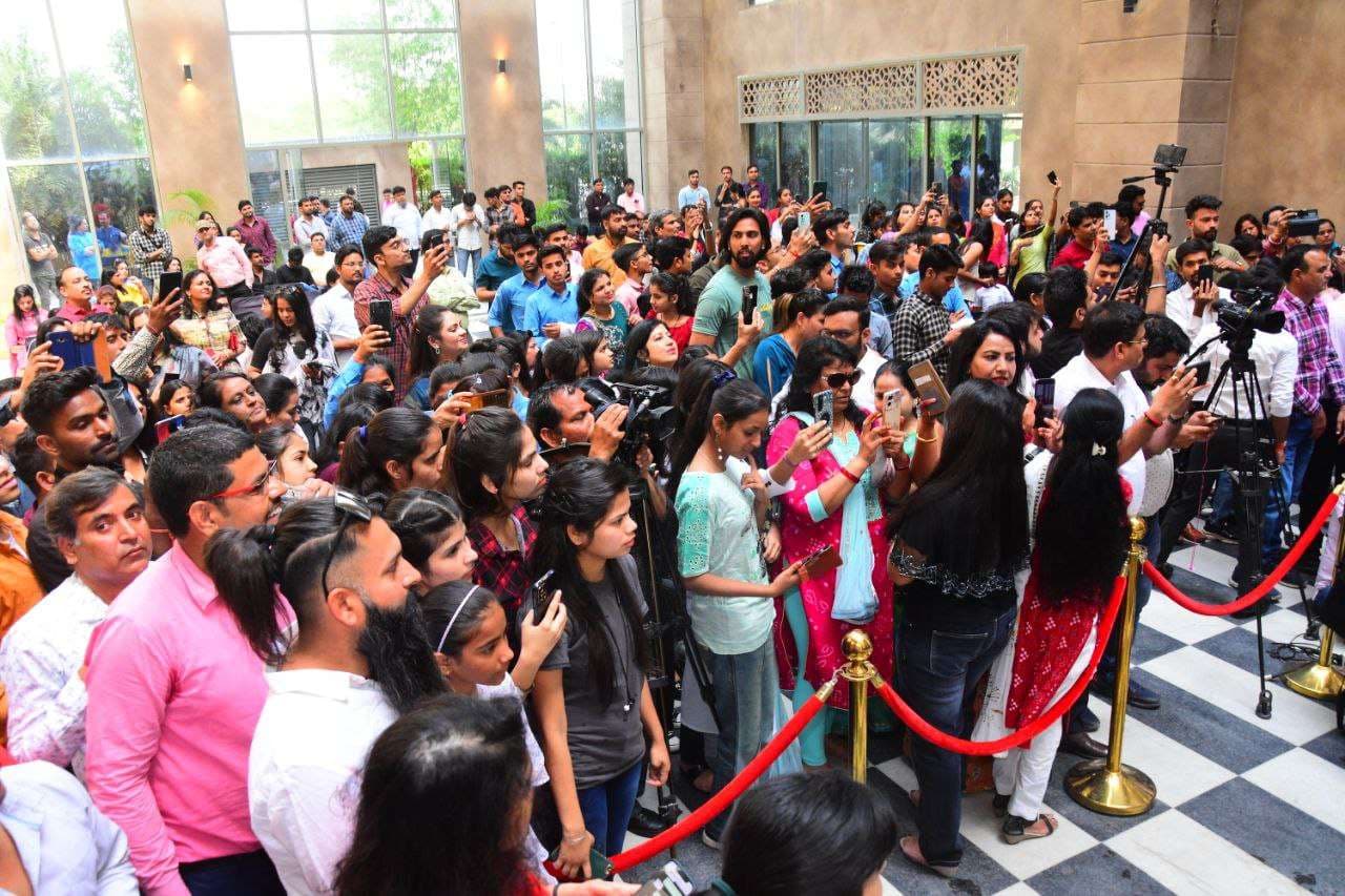 Ajay Devgan reached Patrika office for the promotion of film Bhola, see photos