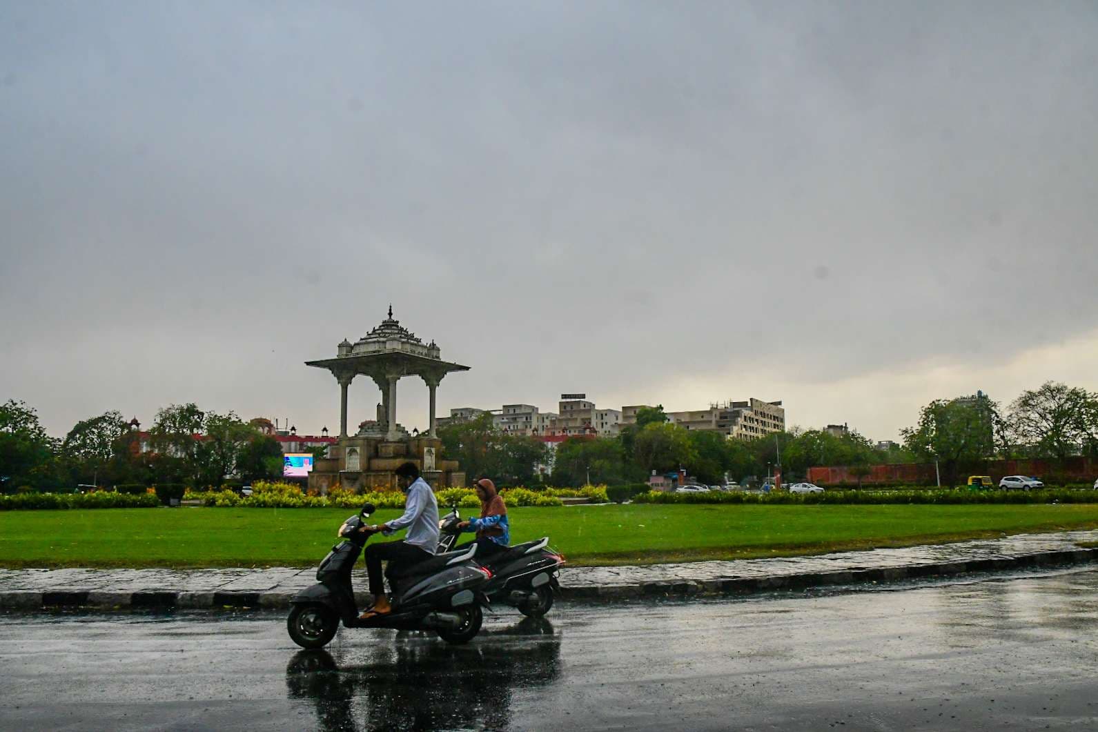 rain in jaipur 