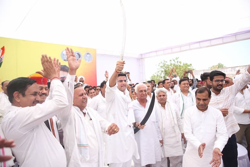 Rajasthan Politics Sachin Pilot Five Big Things Of Jan Sangharsh Yatra