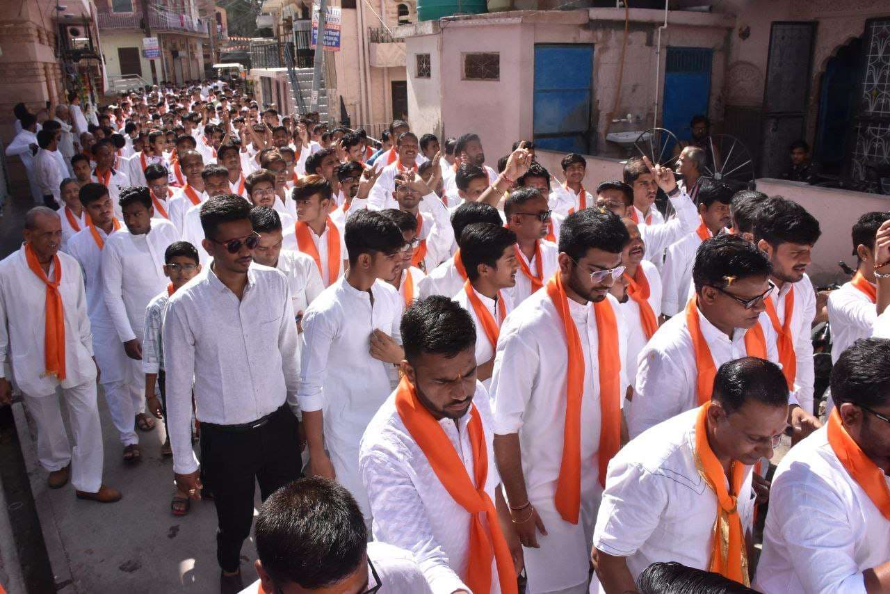 Procession on Mahesh Navami