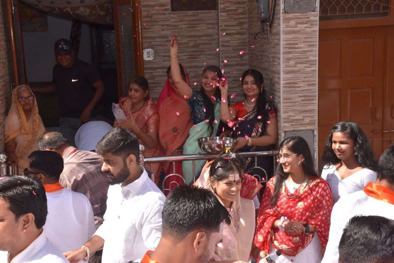 Procession on Mahesh Navami