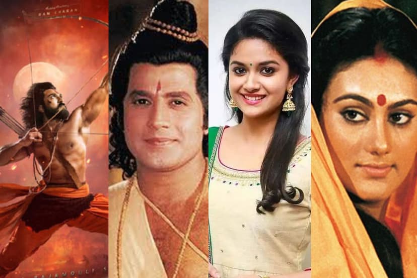 Ram Charan as Lord Ram Keerthy Suresh as Sita dream cast of Ramayan