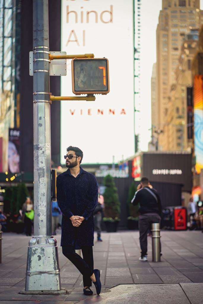 Sufi artist 'Bismil Ki Mehfil' featured on Times Square billboard