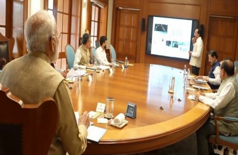 PM Modi held a meeting with ISRO