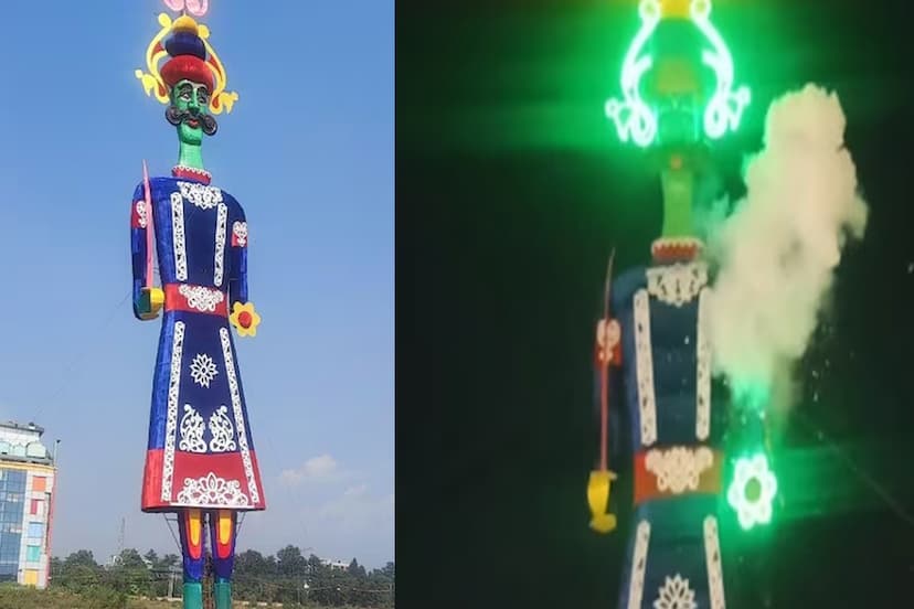 Worlds Biggest 171 Feet Ravana Effigy