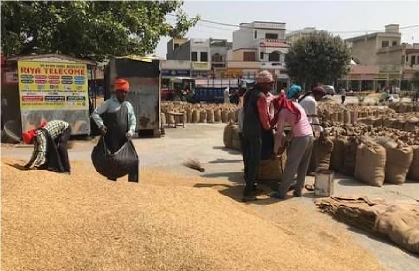 समर्थन मूल्य पर धान खरीदी की शुरुआत