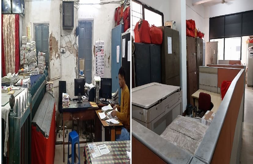 Files pending in office after elections, waiting for officers Raipur