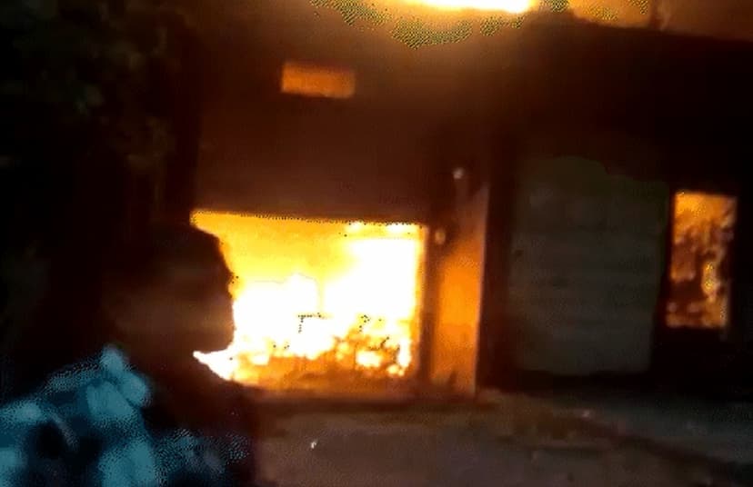 Fire Accident: Major fire breaks out in furniture shop in Bilaspur