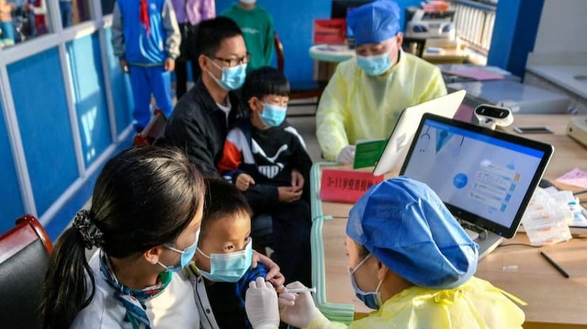  children are becoming victims of pneumonia on a large scale in China