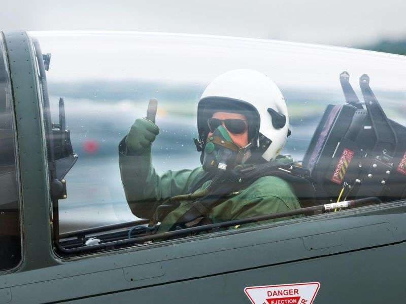  PM Modi in aircraft