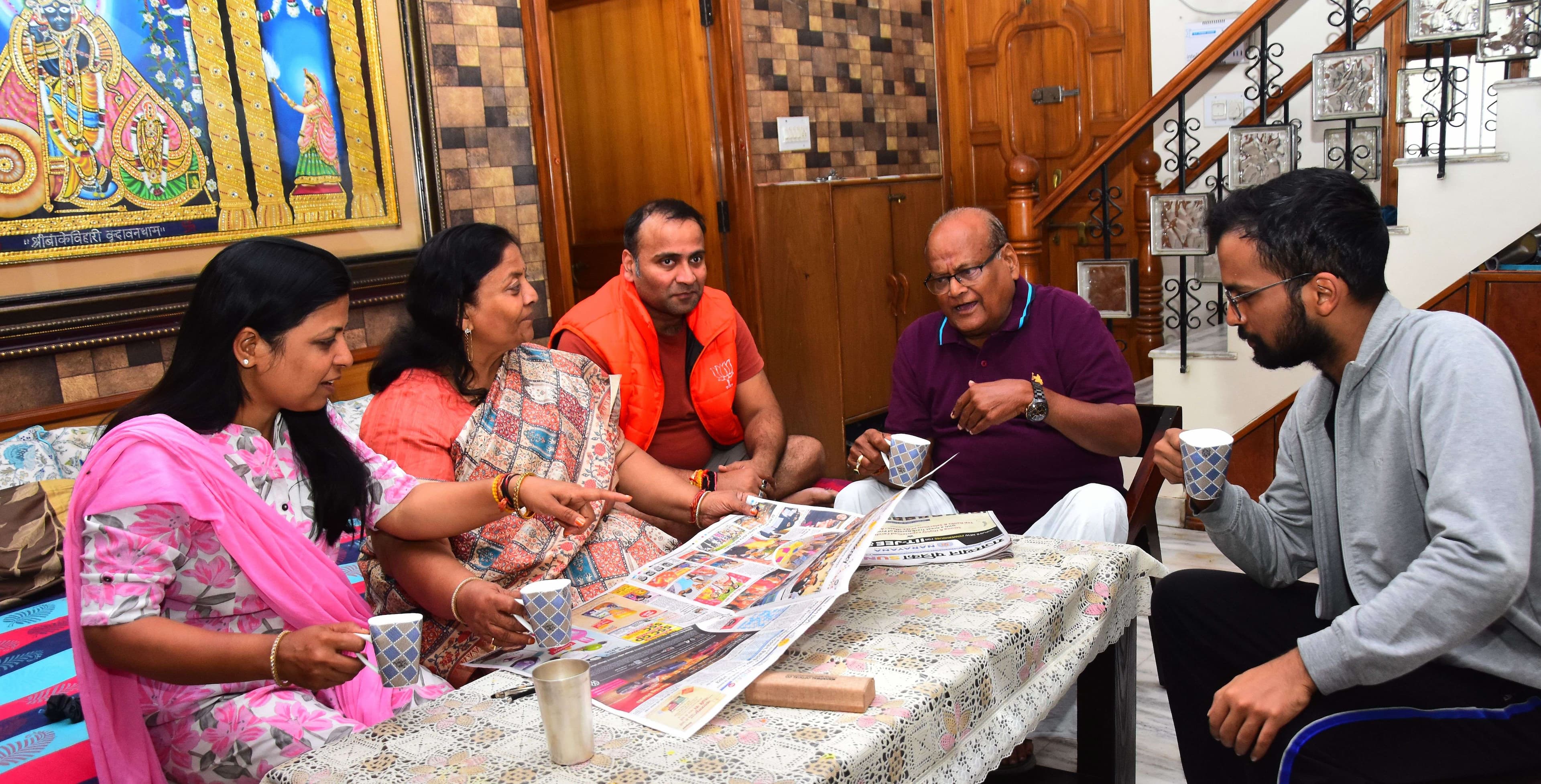 Candidates seen in relaxed mood on second day of Raj.Assembly election