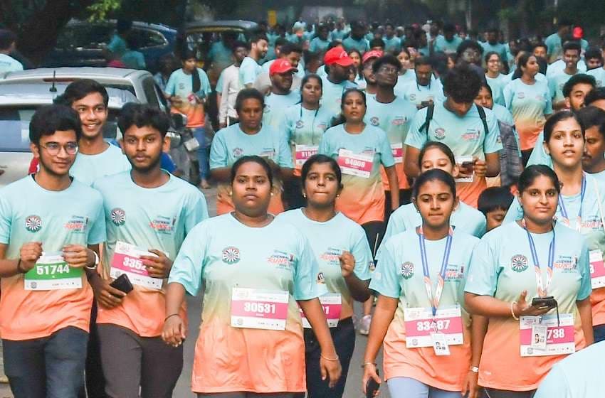 Chennai Runs 2023 marathon