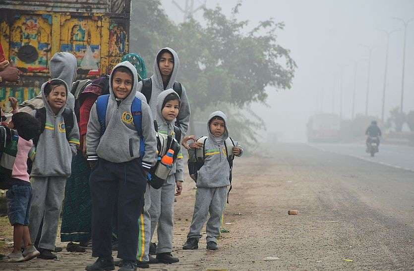 dence fog in ajmer rajasthan