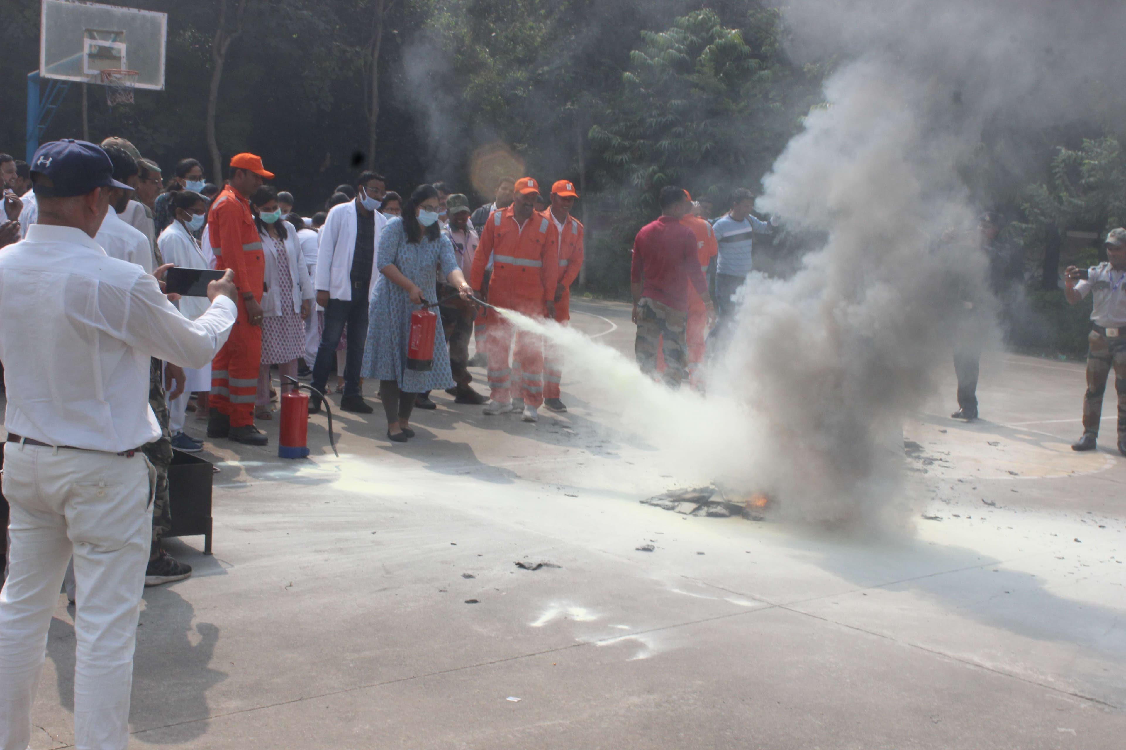 Fire safety team