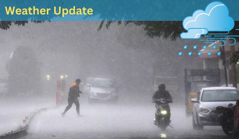 Red Alert for Heavy Rainfall in UP 24 Districts Brace for Dark Clouds Latest Weather Forecast