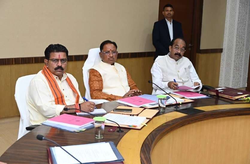 CM Vishnu Deo Sai, Deputy CM Arun Sao, Deputy CM Vijay Sharma