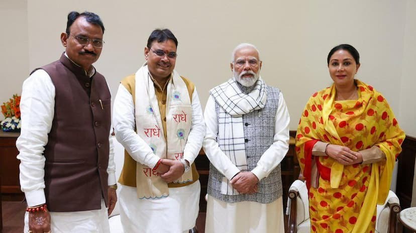 Rajasthan CM Bhajan Lal meets PM Modi to discuss Cabinet ministers