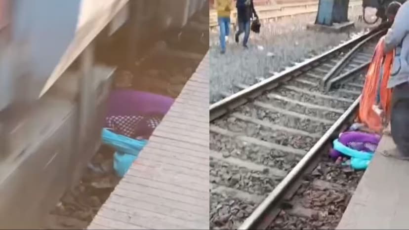  High speed train runs over woman and her children in Bihar all safe