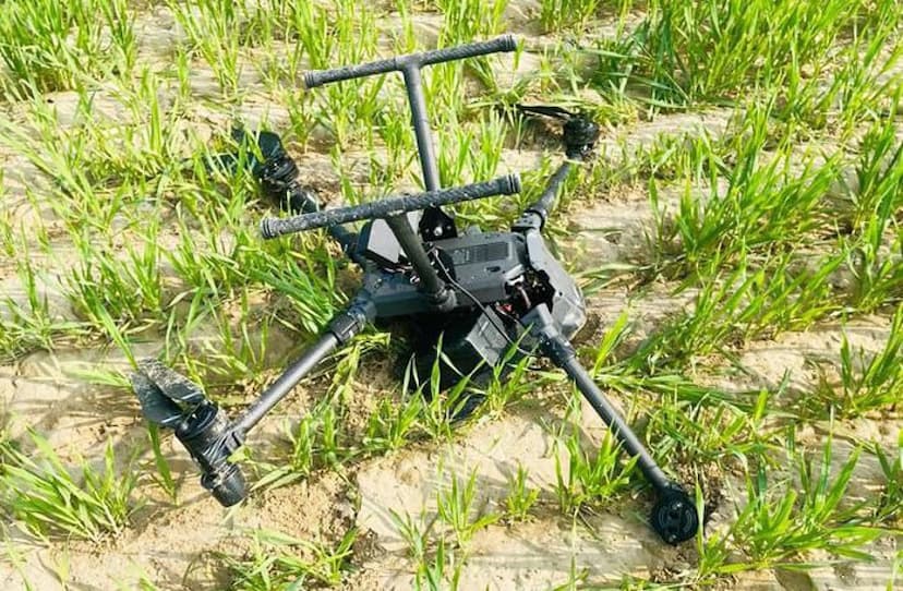 BSF Captures Drone In Sri Ganganagar