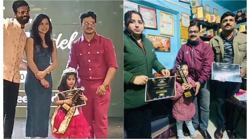 गुजरात के 9XM चैनल के रियलिटी शो में उन्नाव का जलवा, मॉडलिंग ग्रुप में मेहर तोलानी बनी विजेता