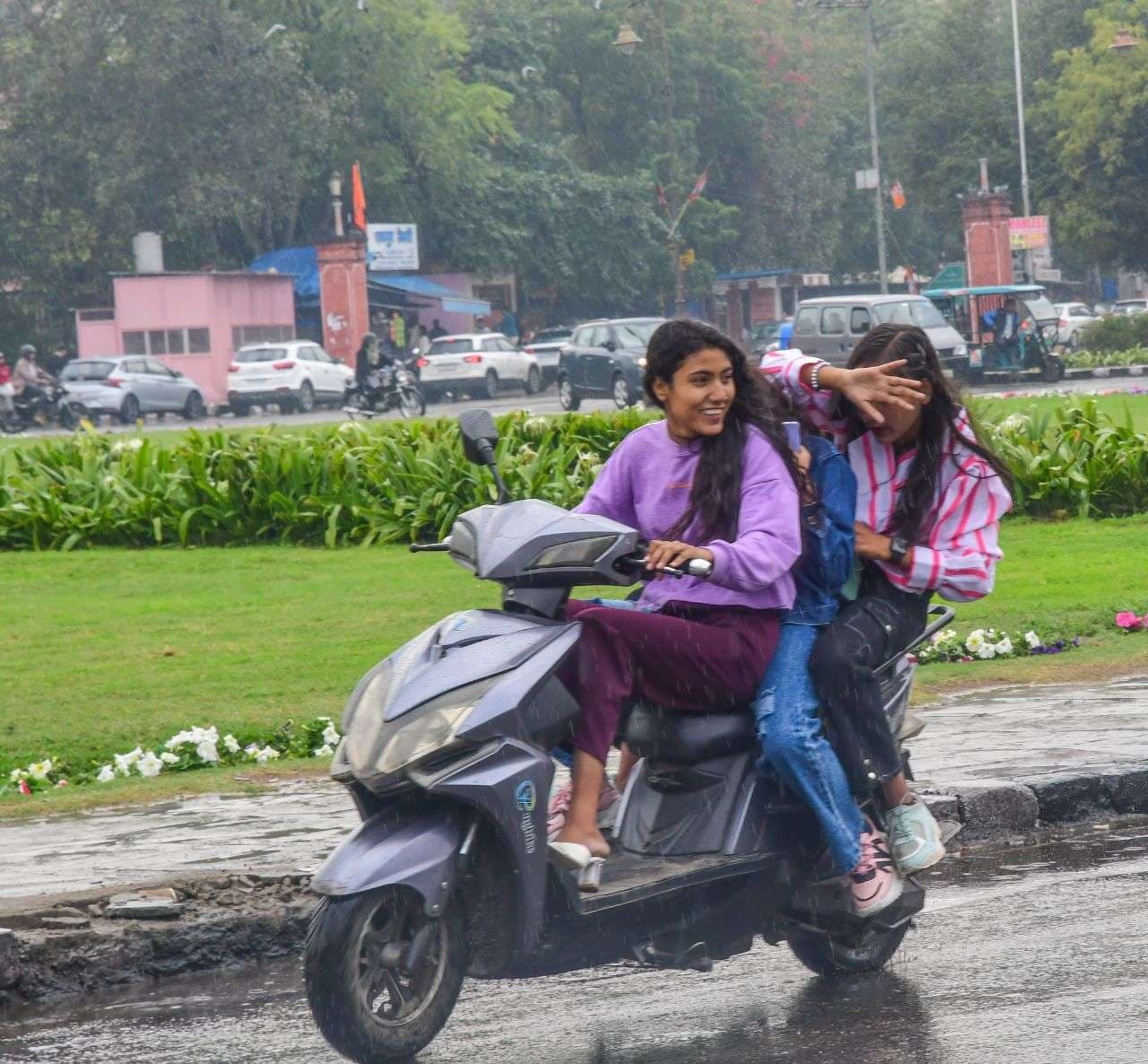 rainy day in jaipur 