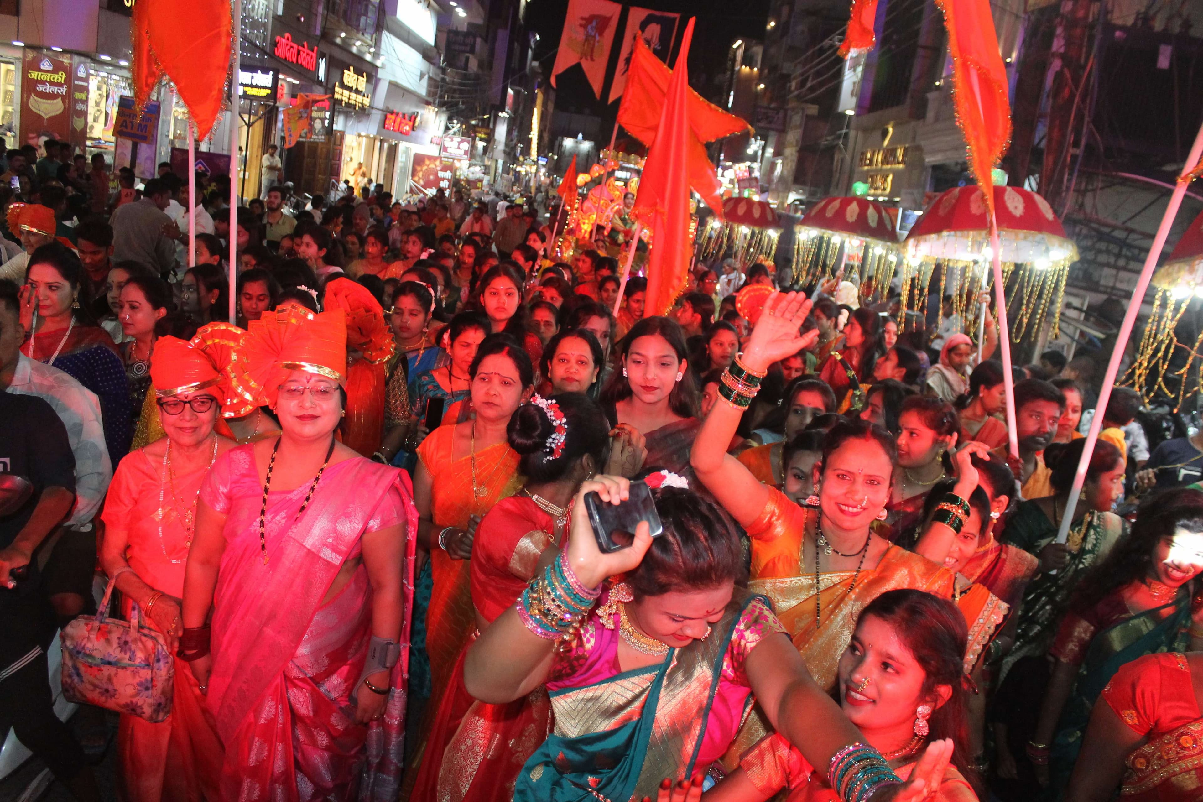 Maratha society celebrated Shivaji's birth anniversary