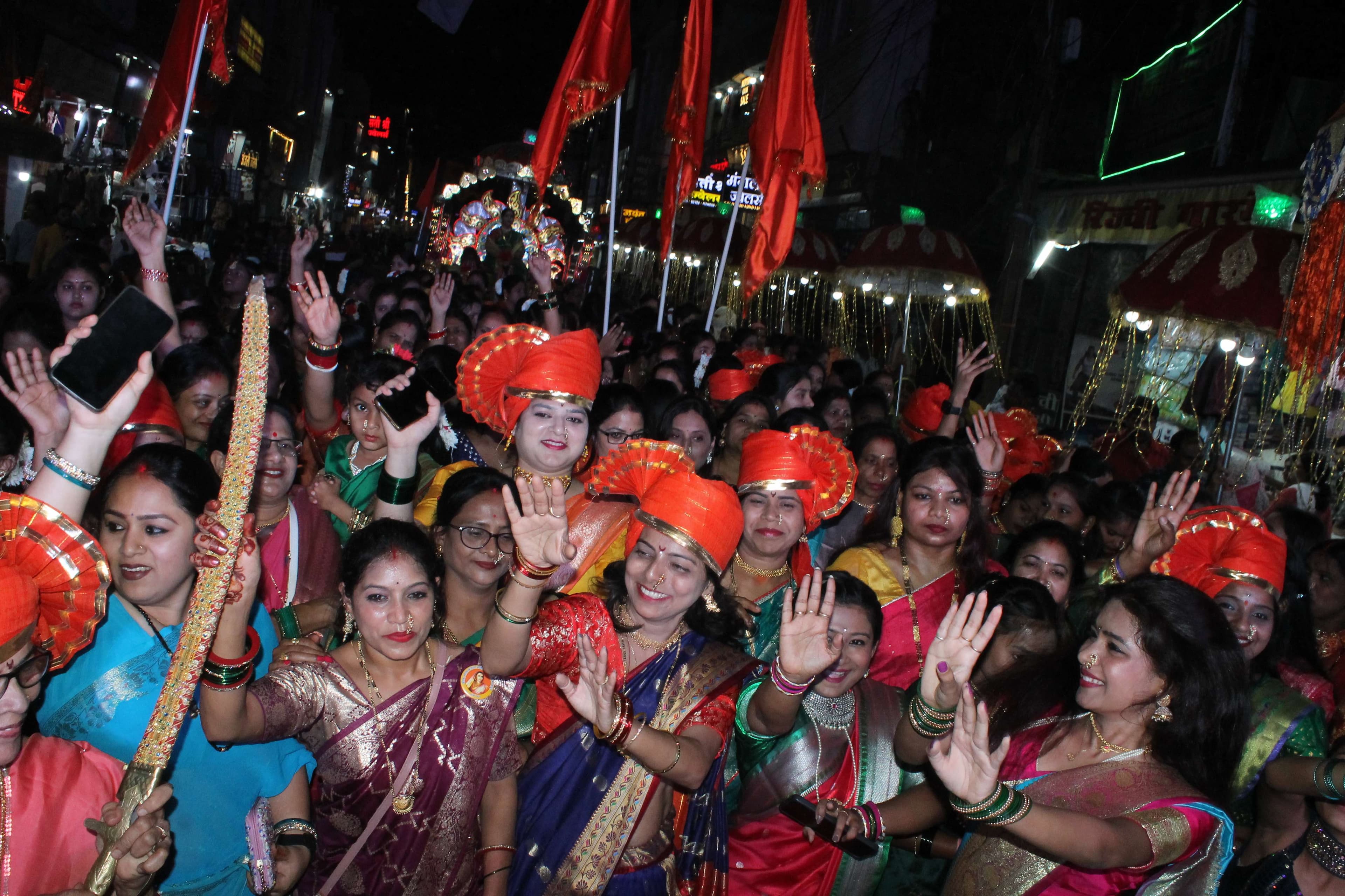 Maratha society celebrated Shivaji's birth anniversary