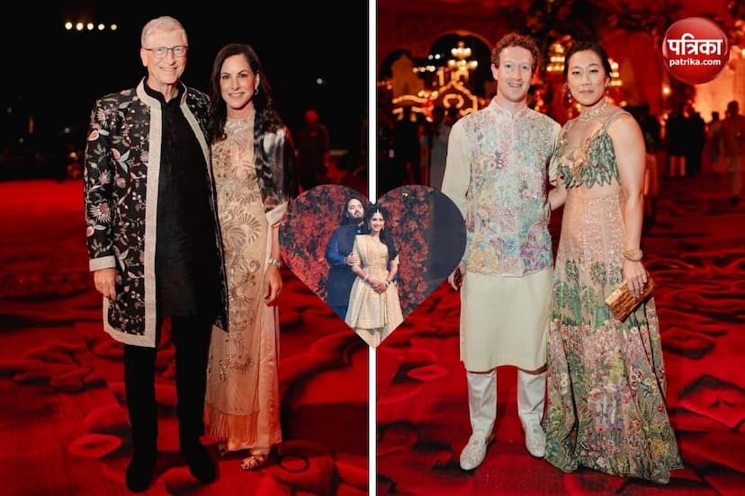 Anant-Radhika's pre-wedding was full of Indian clothes, from Mark Zuckerberg to Bill Gates, all the guests wore traditional dresses.