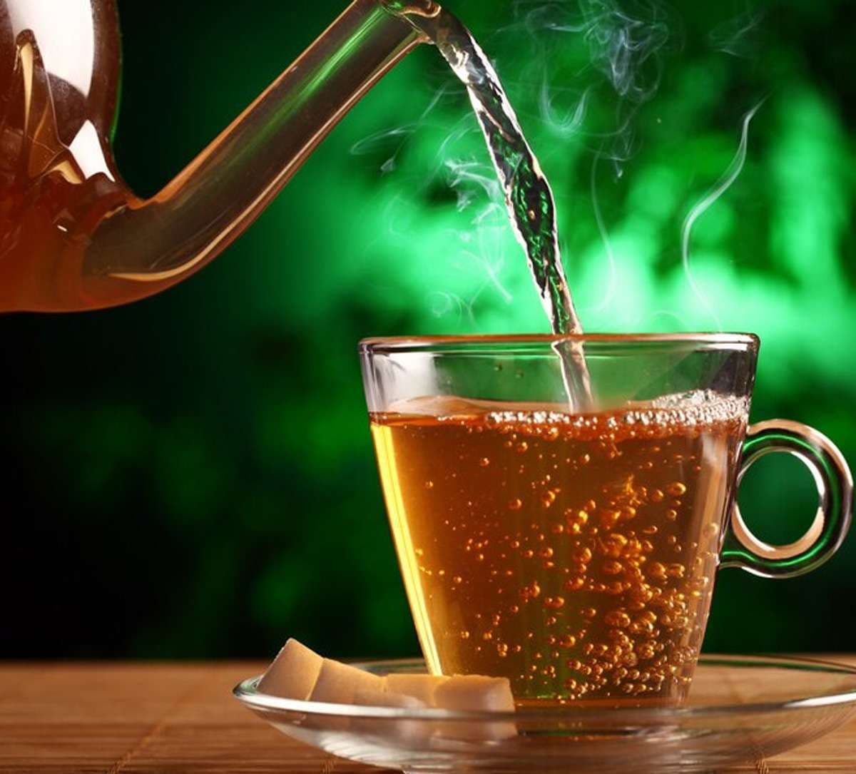 Green tea is helpful in keeping the skin healthy