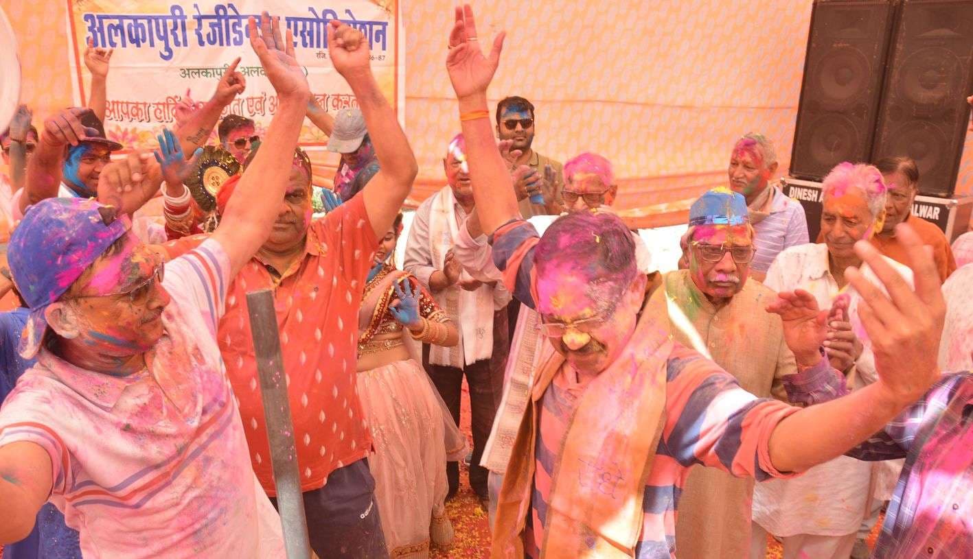 alwar holi celebration 2024