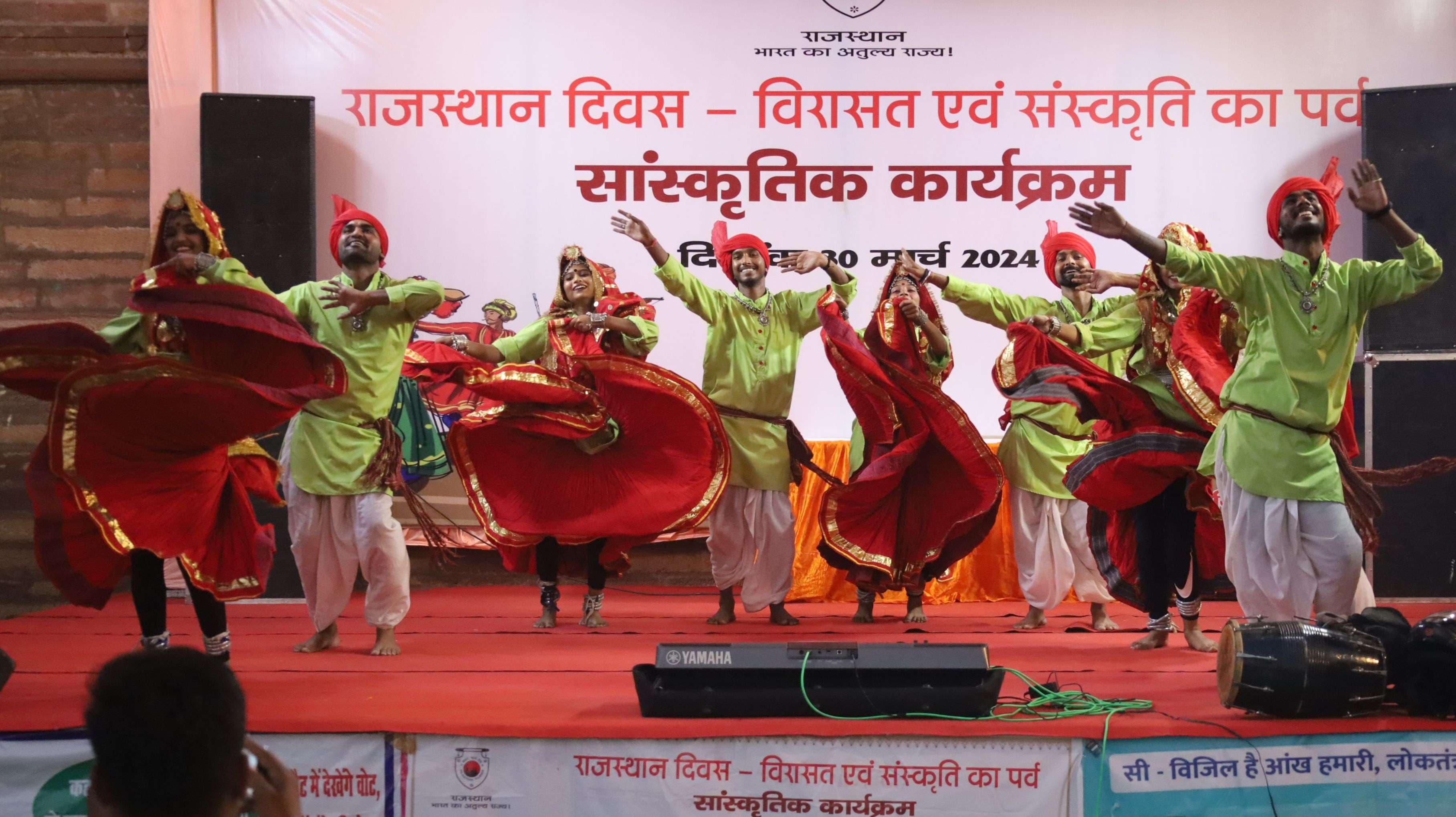 Rajasthan Day: Presentations by folk artists enthralled the mind...see photos