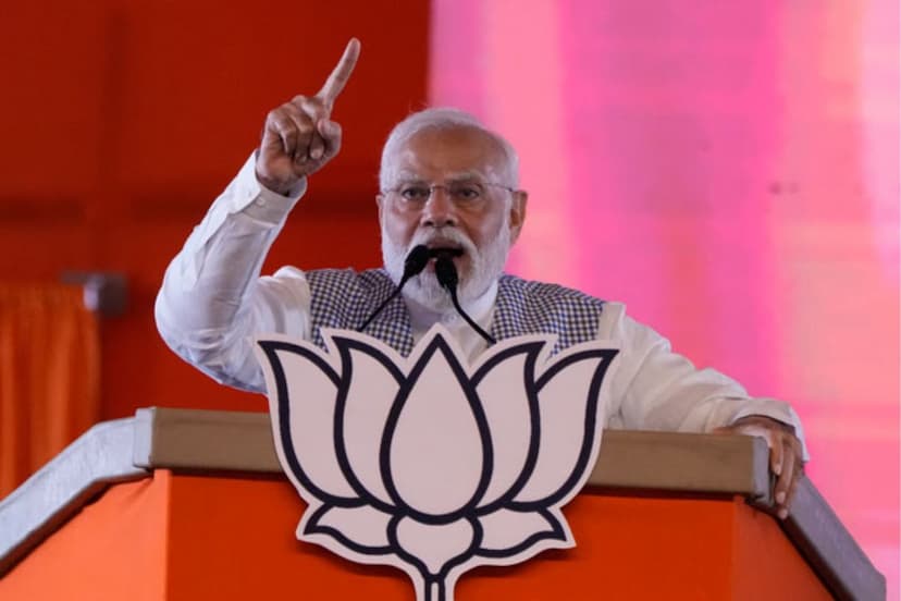 PM Modi roared in Nawada, Bihar