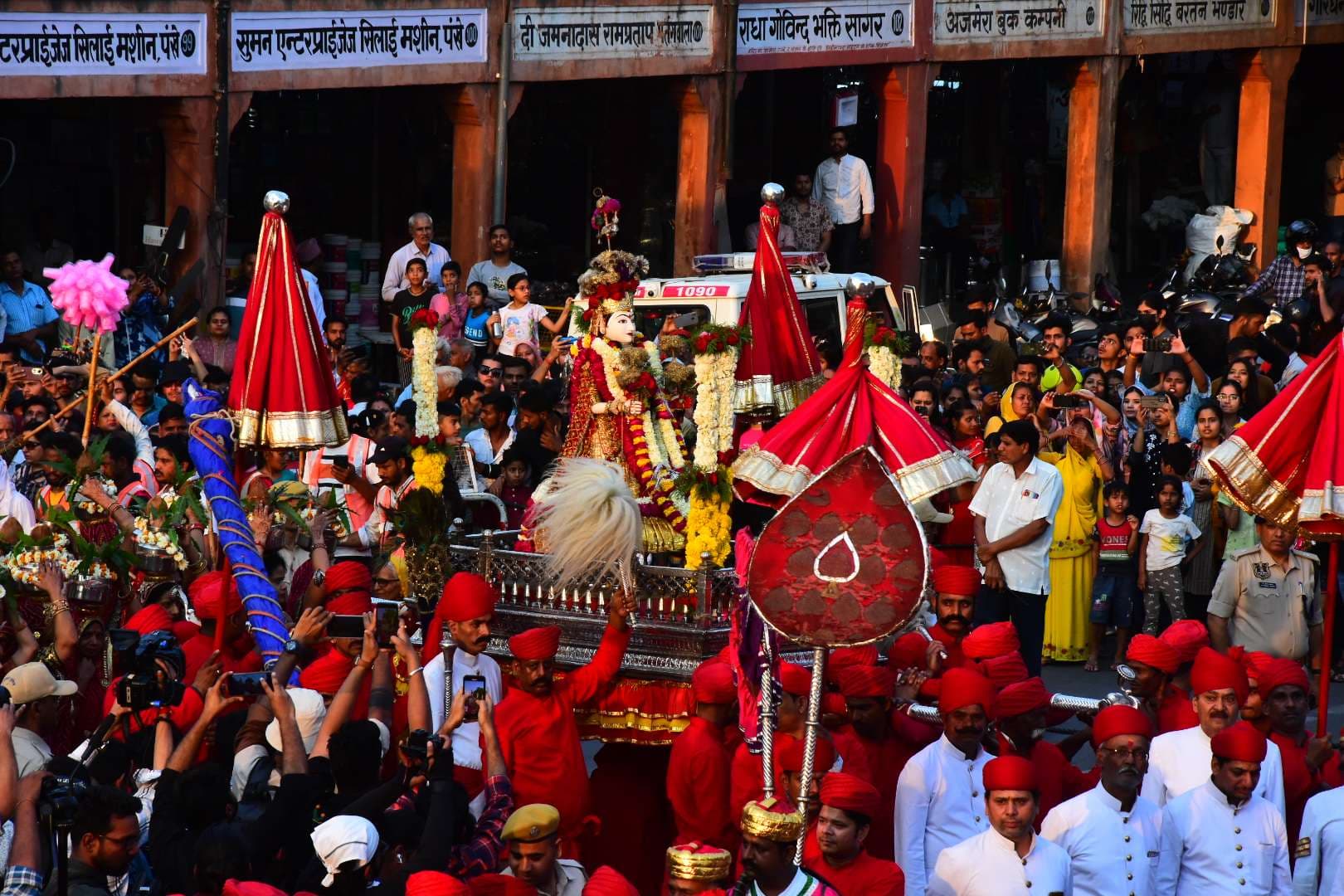 Gangaur Mata's ride came out with pride