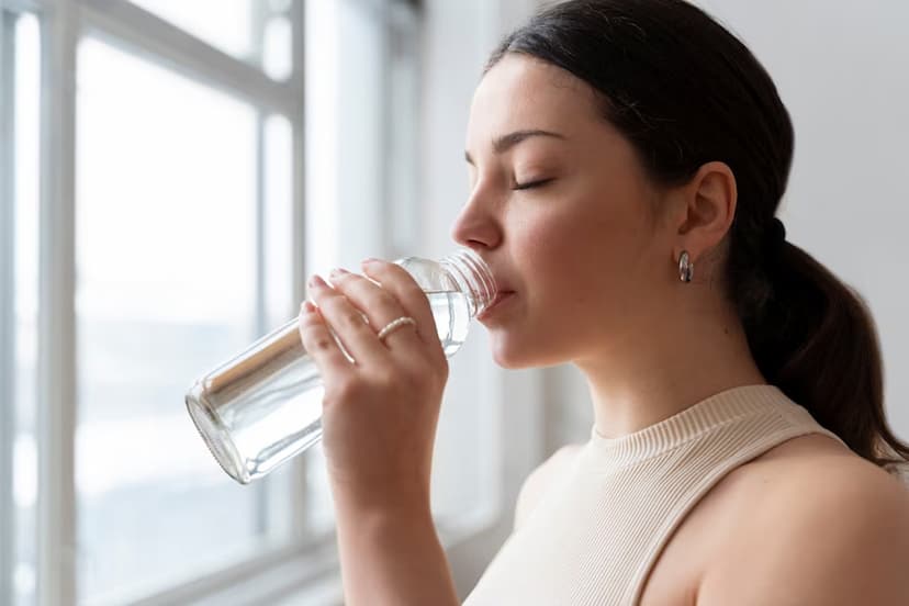 Right way to drink water