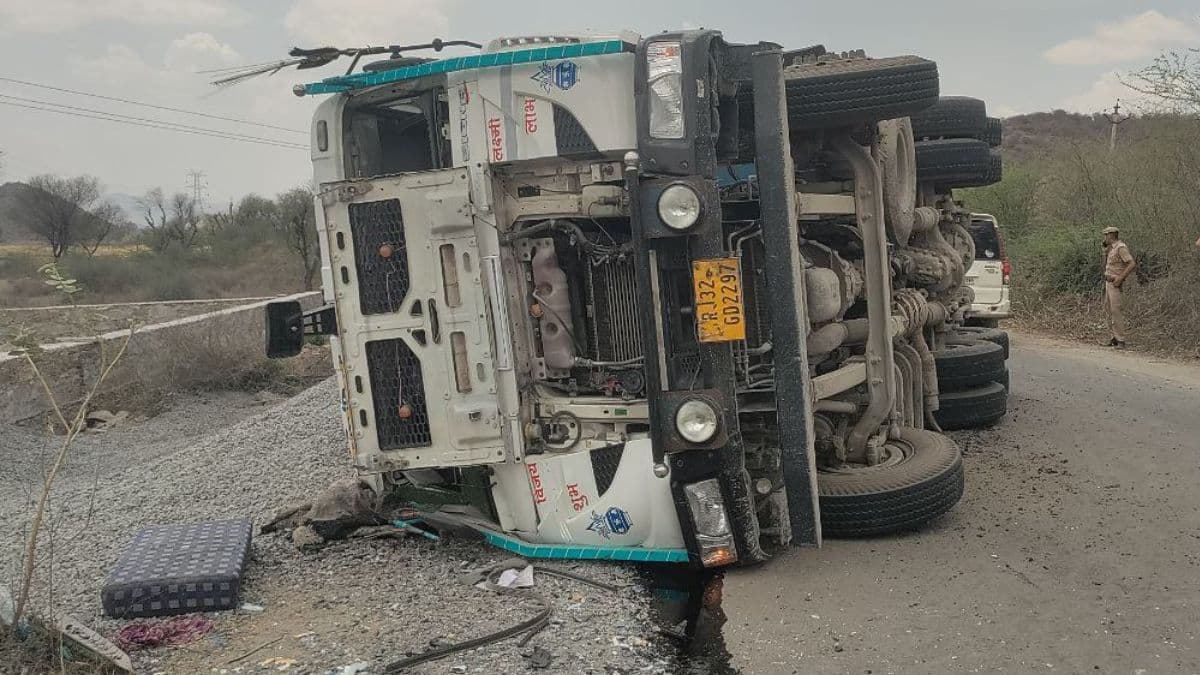 rajasthan police road accident 