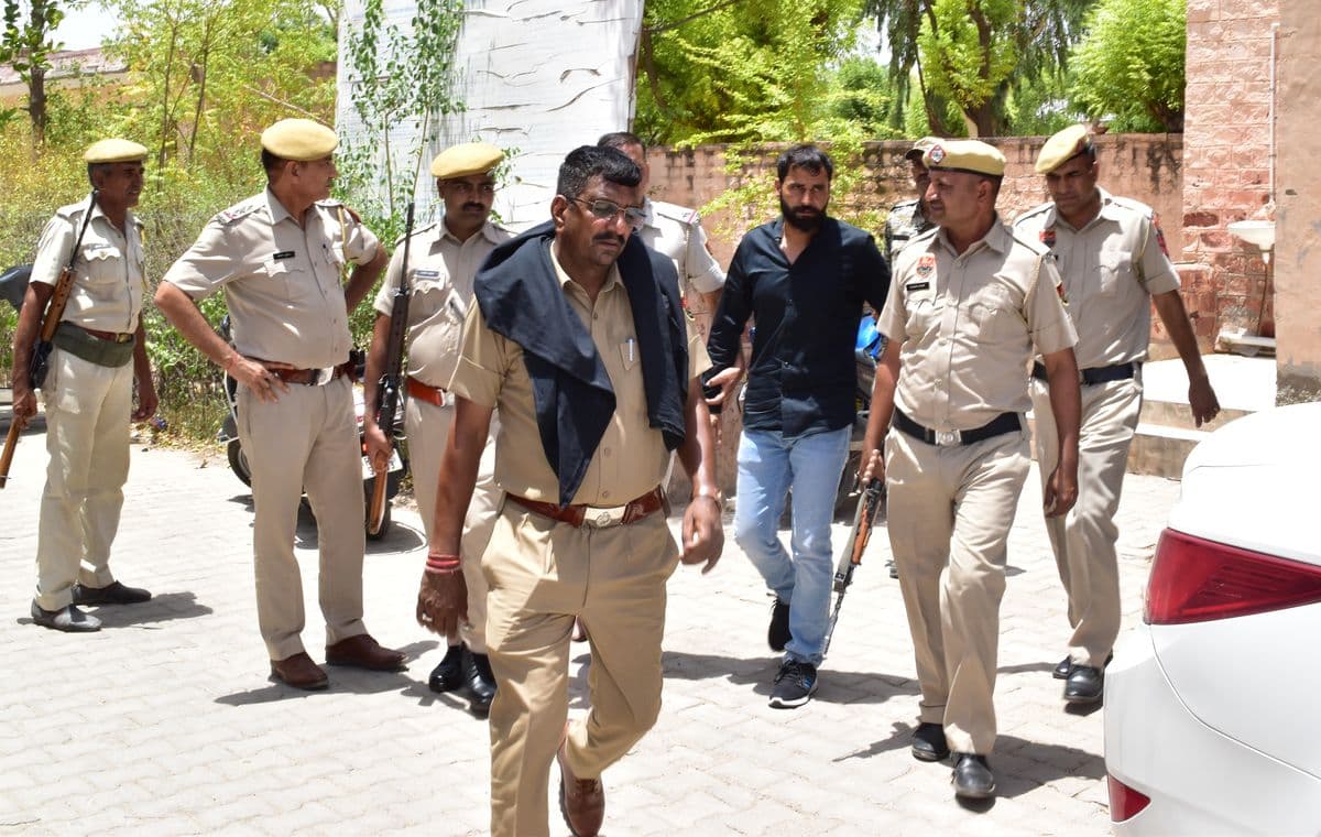 Betel nut killer accused of murder comes from Tihar Jail, court under security cover