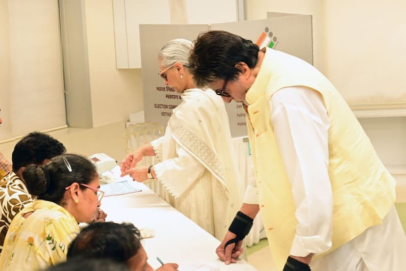 Amitabh Bachchan Vote Lok Sabha Elections 2024