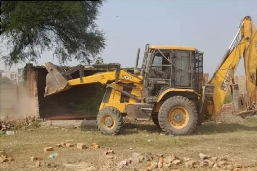 Bulldozer Action in CG