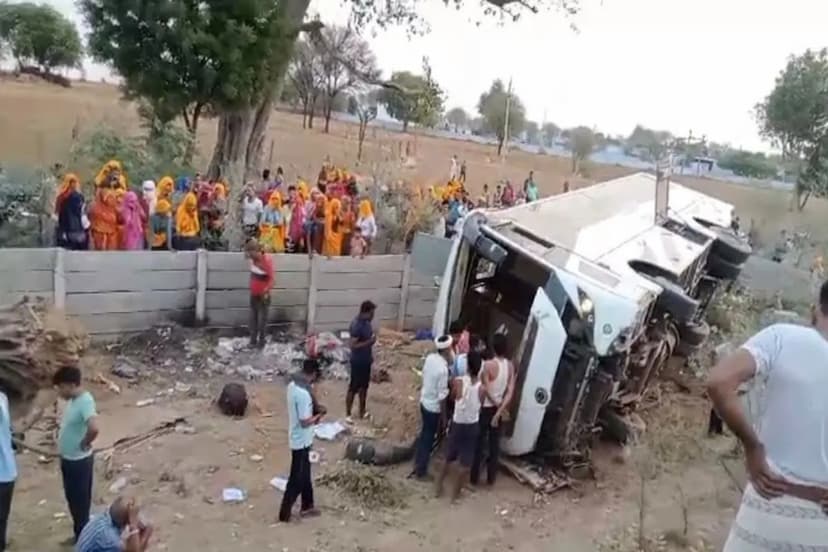 Dausa sleeper bus accident